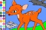 Kolorowanka z Bambi Kolorowanka z Bambi