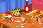 Sprzatanie po Pizzowej Uczcie Sprzatanie po Pizzowej Uczcie