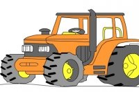 Rysowanie traktora