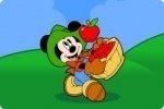 Zbieranie Jabłek z Myszką Miki